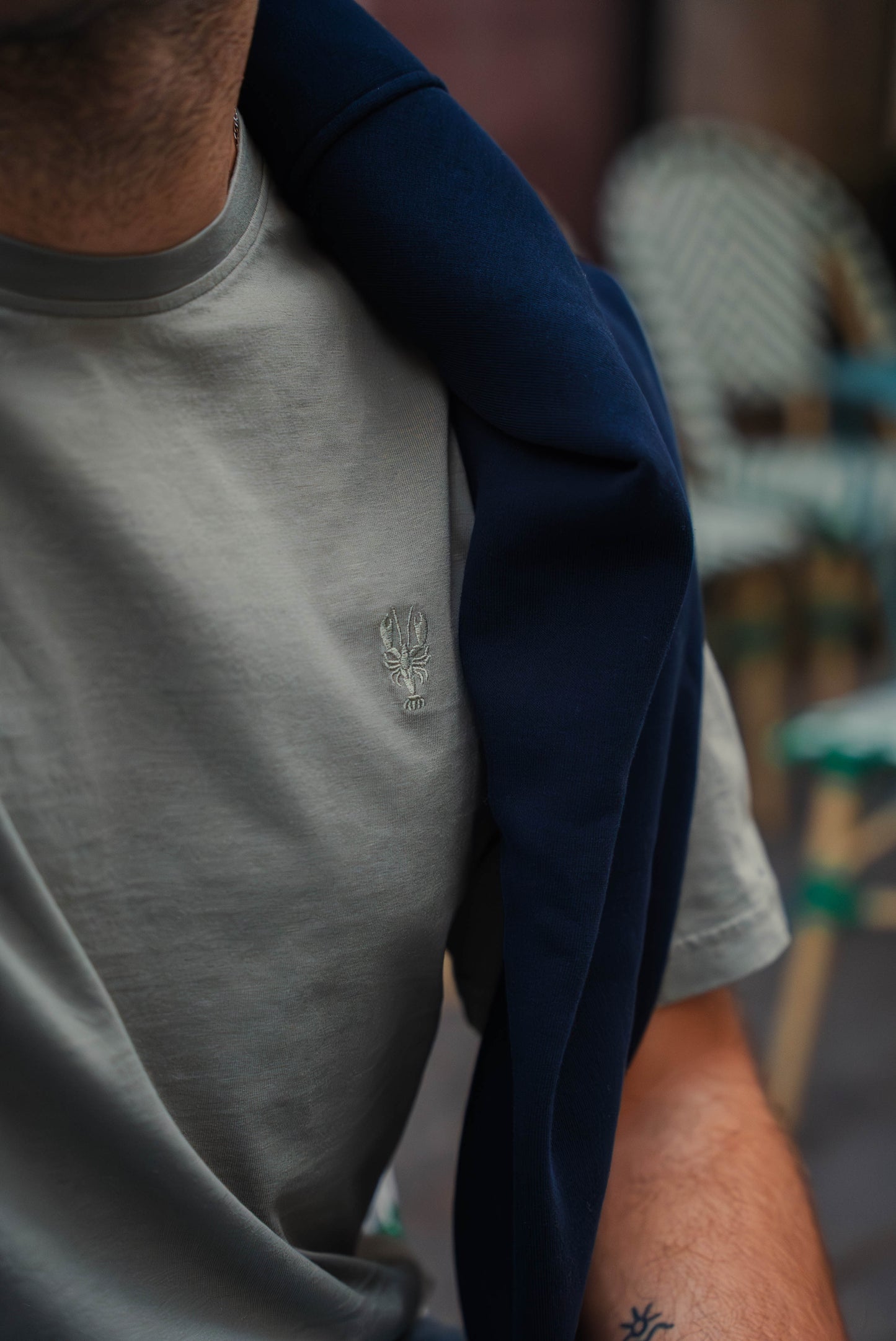 T-shirt oversized green