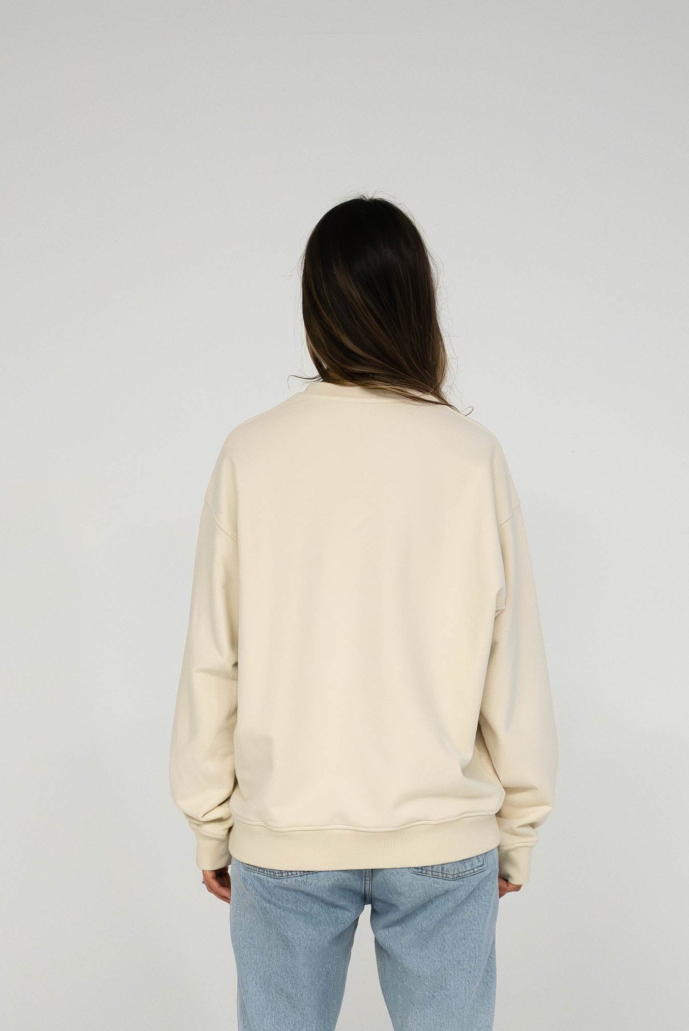 Sweatshirt oversized creme
