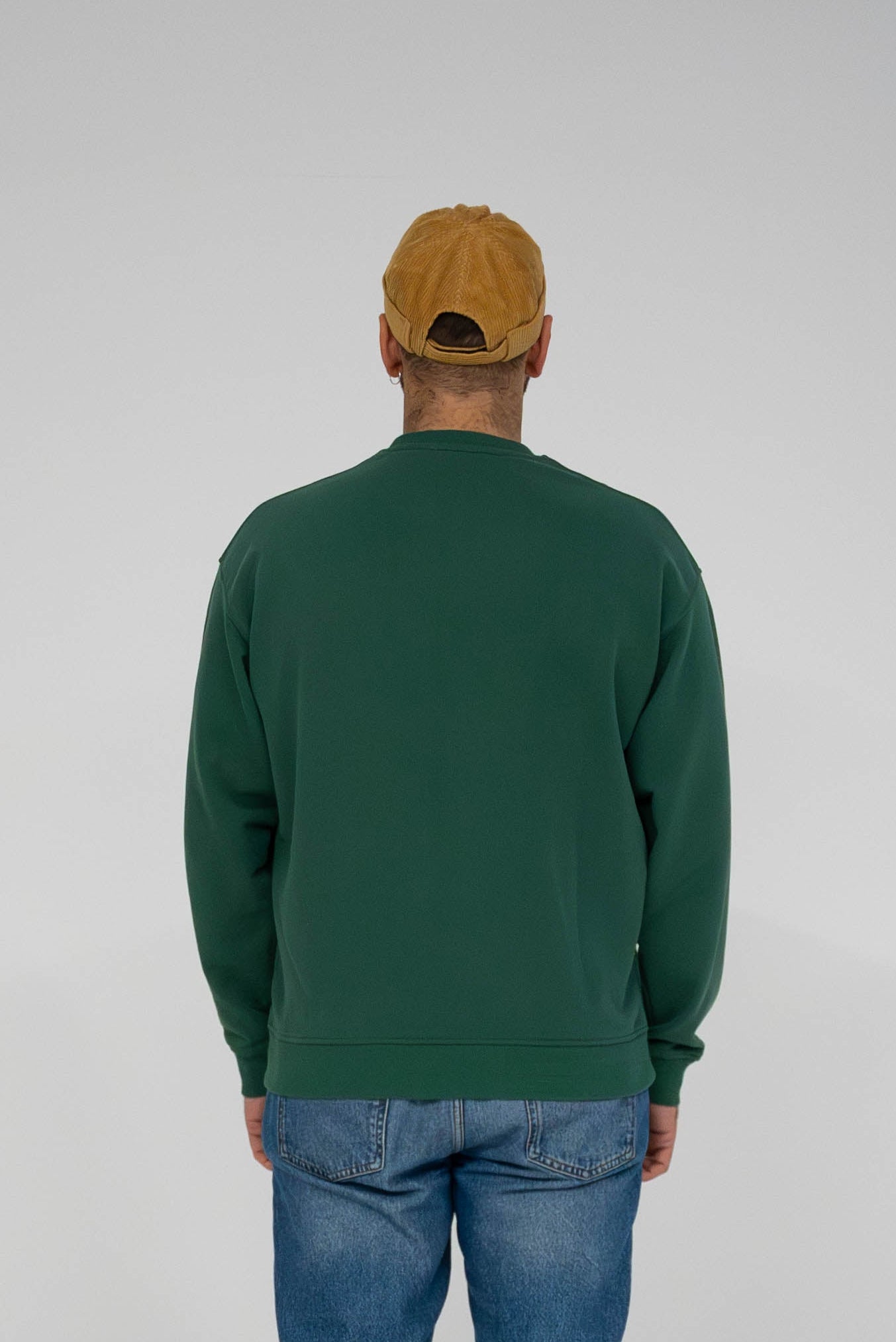 Sweatshirt oversized green