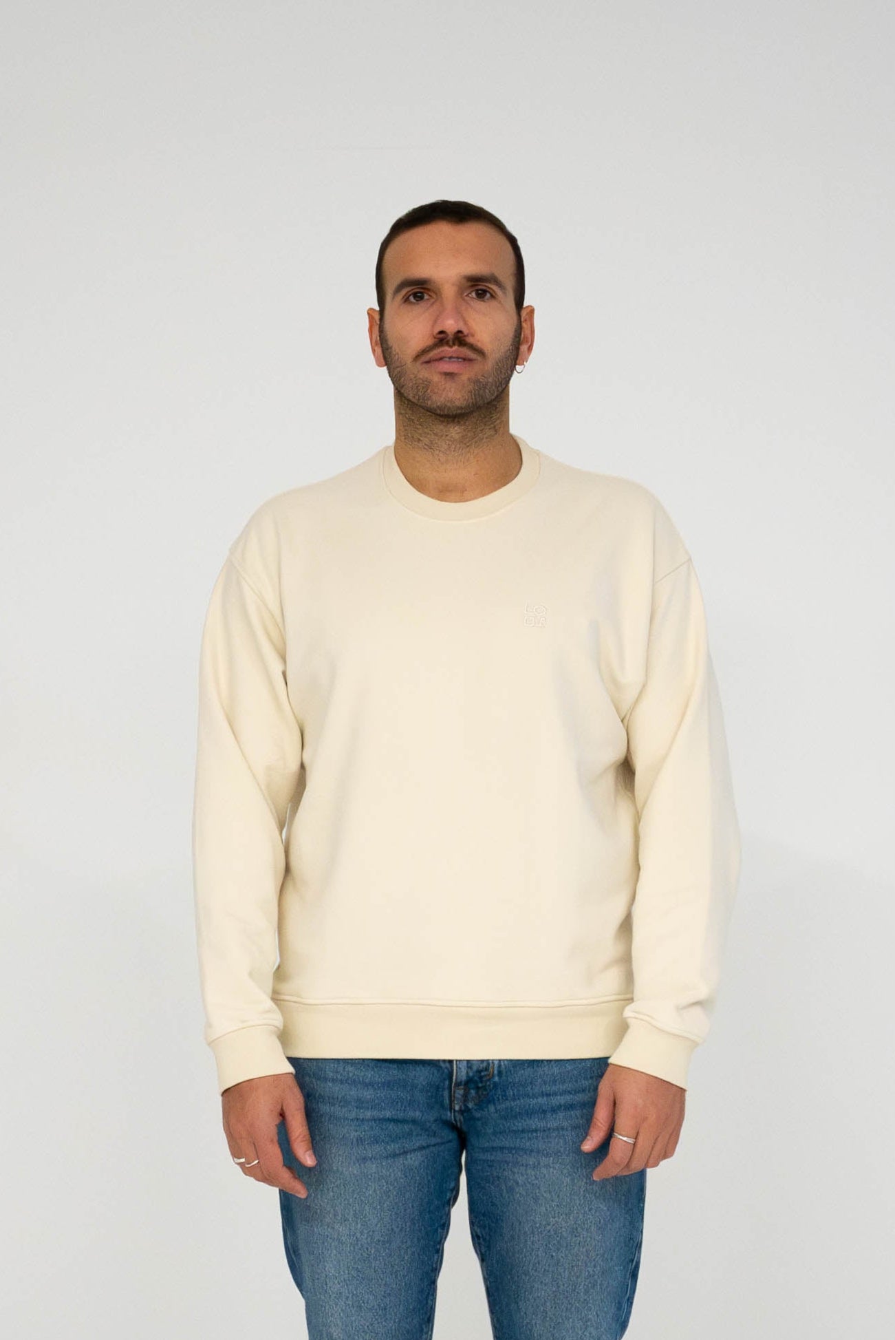 Sweatshirt oversized creme