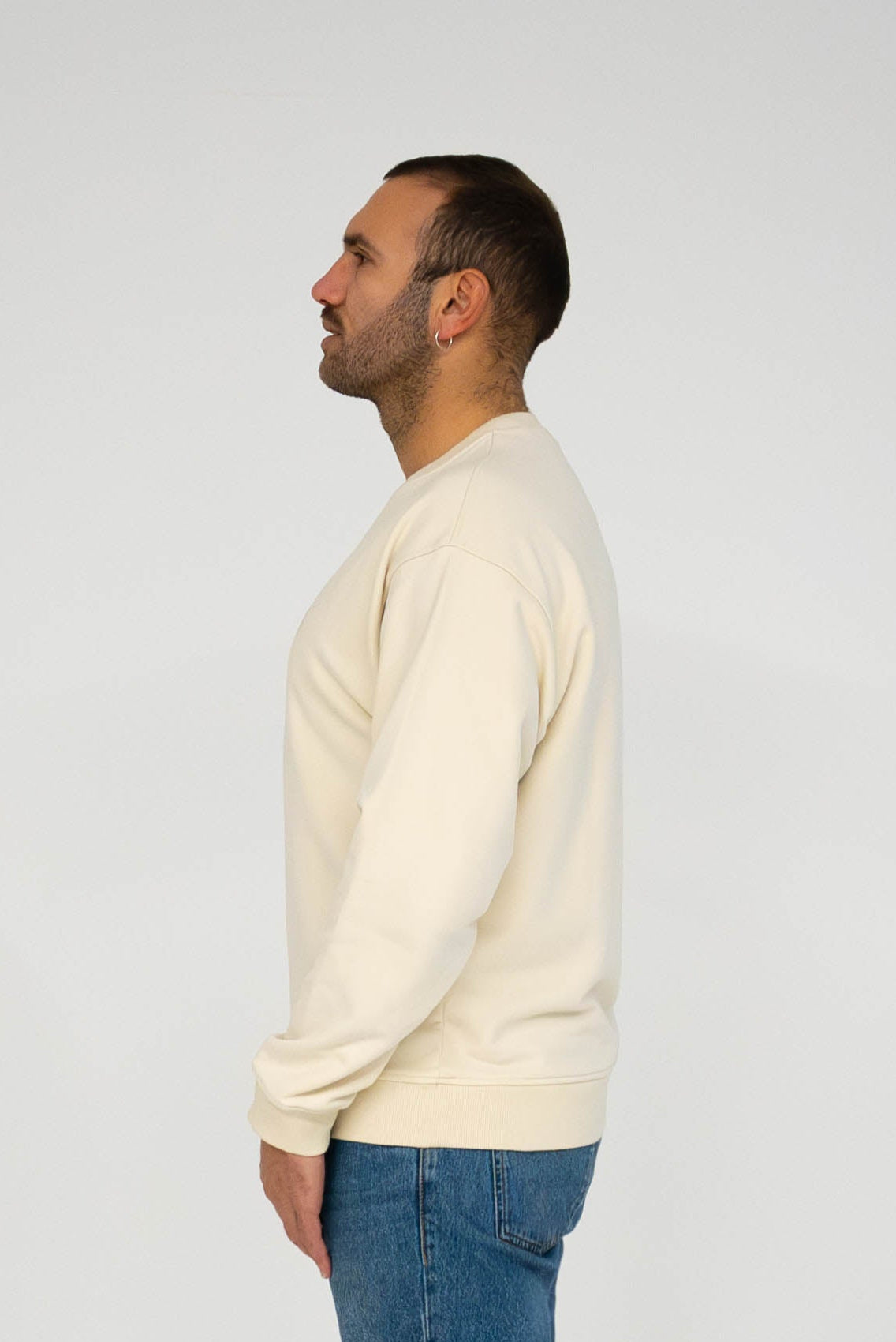 Sweatshirt oversized creme