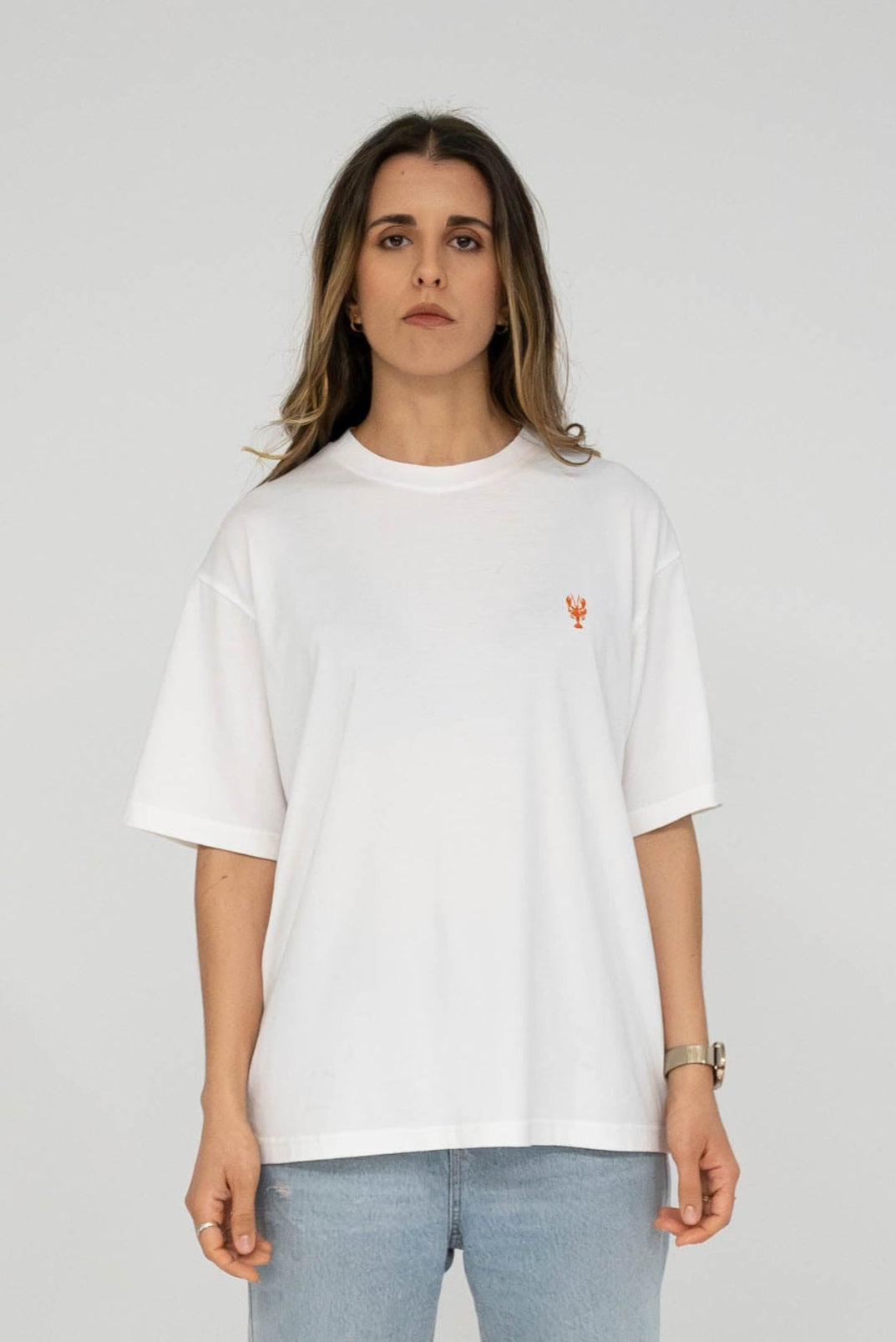 T-shirt oversized white