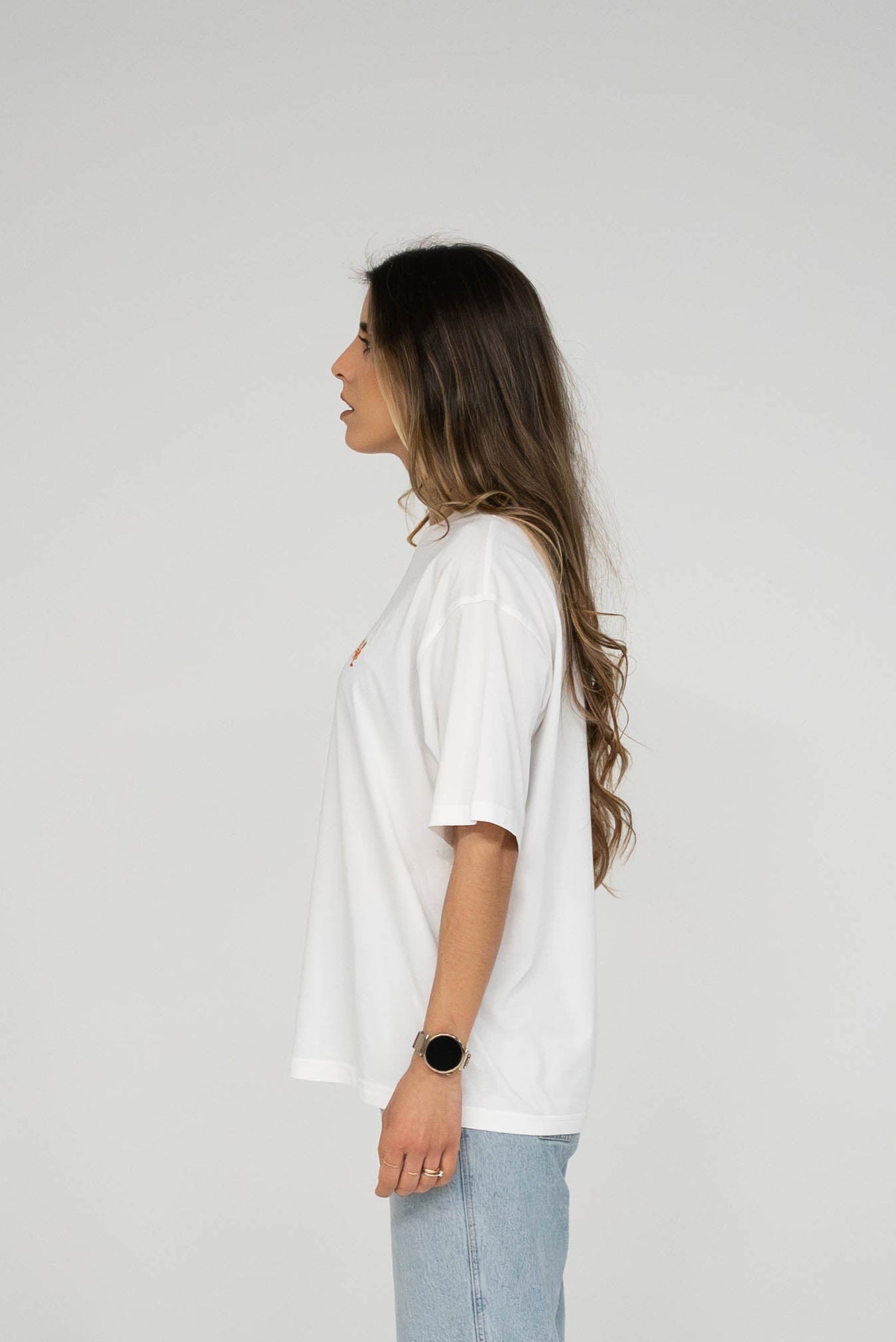 T-shirt oversized white