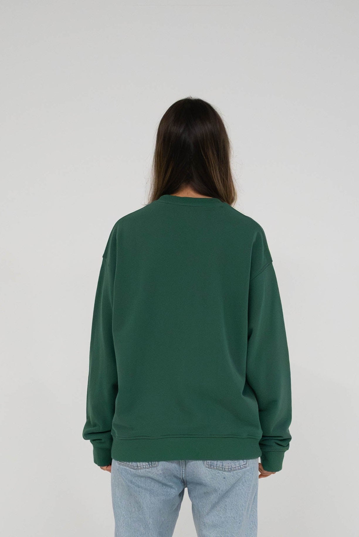 Sweatshirt oversized green