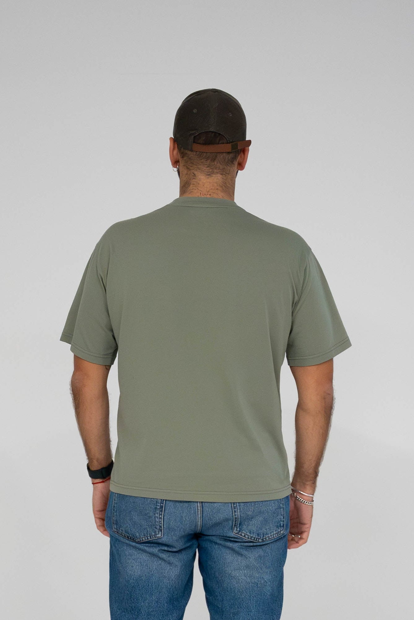 T-shirt oversized green