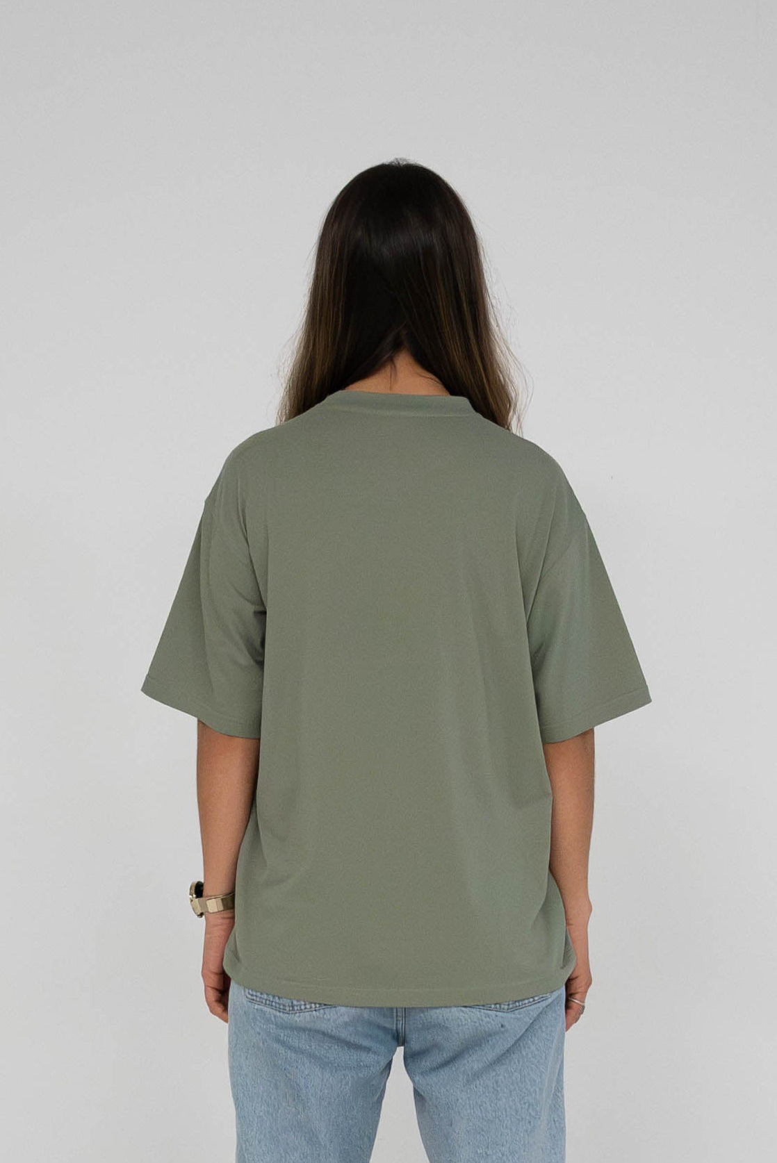 T-shirt oversized green