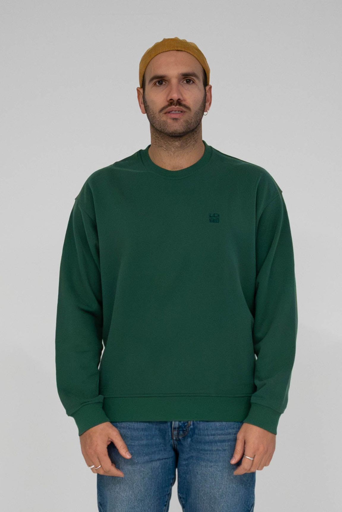 Sweatshirt oversized green