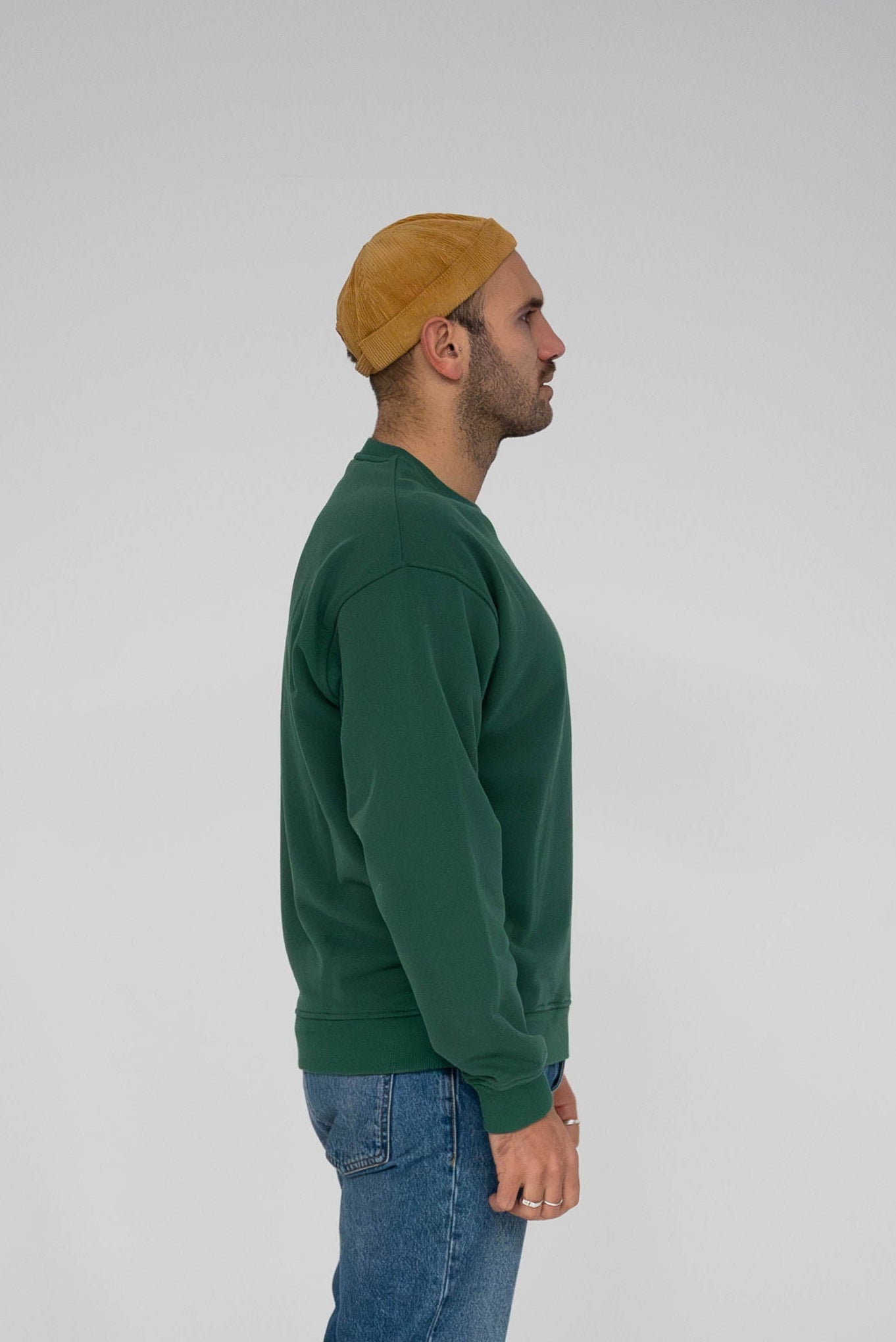 Sweatshirt oversized green
