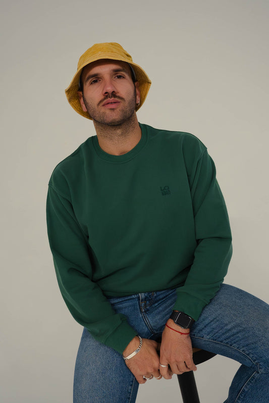 Sweatshirt oversized green